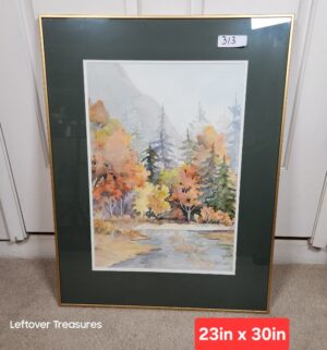 j313- Watercolor by Jean M Blair - Image 1