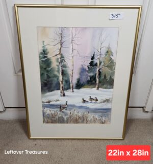j315- Watercolor by Rita Nist Fresno - Image 1