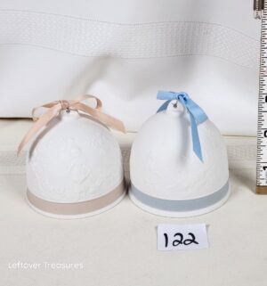 k122- Lladro Porcelain Bells. w/ boxes. Not shown