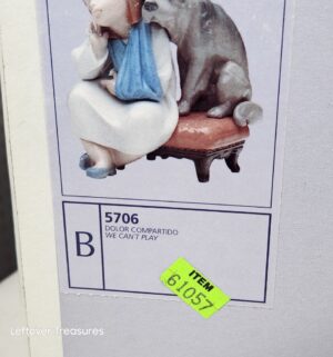 k147- We Cant Play. Lladro 5706 - Image 3