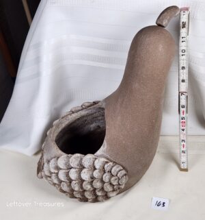 k163- California Quail Planter. Signed by Margaret Hudson - Image 3