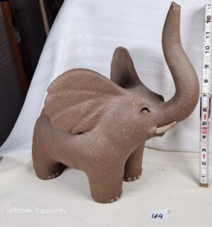 k164- Large Elephant Signed by Margaret Hudson
