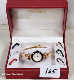 k165- Peugeot 530 womens wristwatch gift set