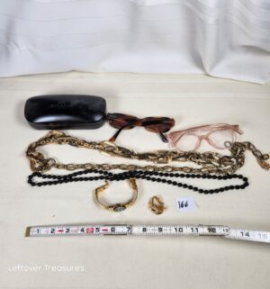 k166- gucci, coach frames, anne klein, monet. Misc jewelry