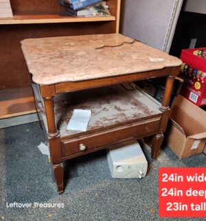 L11- marble top table
