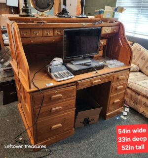 L26- Winners Only Roll Top Desk
