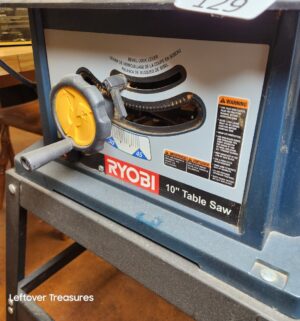 L129- Ryobi 10 inch table saw - Image 3