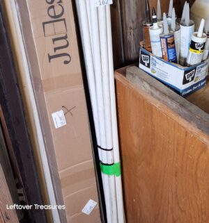 L162- PVC Pipes. 3/4in. 10ft long