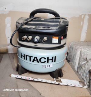 L181- Hitachi EC510 6-Gallon Pancake Air Compressor