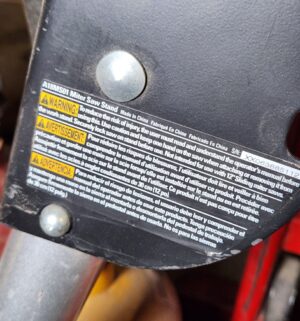 L216- Ryobi Miter Saw Stand - Image 3