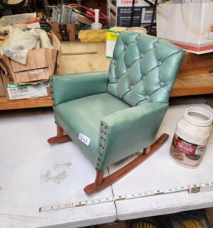 L244- vintage childs rocking chair