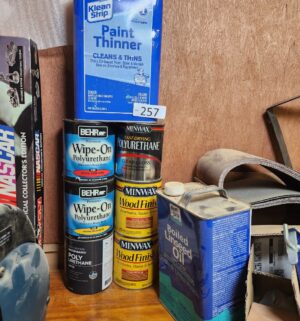 L257- wood finish products
