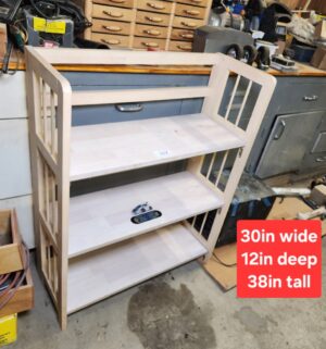 L267- collapsible shelf unit