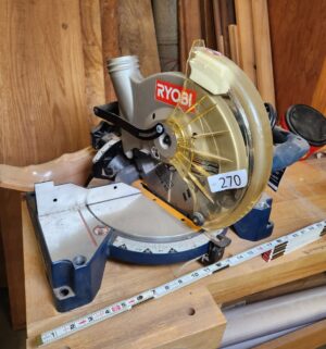 L270- Ryobi 10inch miter saw