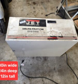 L278- Jet Air Filtration System Model AFS-1000