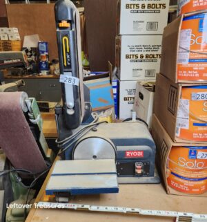 L283- Ryobi 4in x 6in Belt & disc sander
