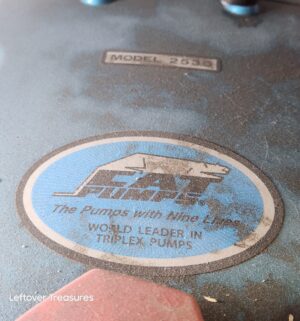 L287- Cat Pumps 310 Triplex Plunger Pump. Model 2530 - Image 3