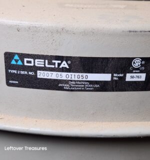 L294- Delta 50-763 Portable Dust Collector - Image 5