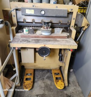 L296- Challenge Paper Cutter Size 305. Model HBF - Image 5