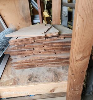 L332- antique burl/cedar wood - Image 6