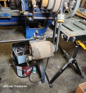 L333- vintage metalworking lathe. Single phase. 3 jaw chuck - Image 5