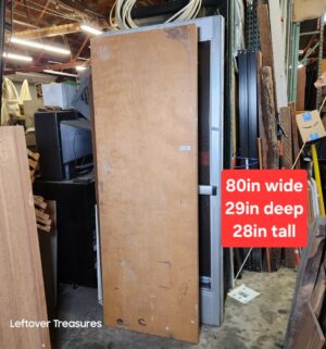 L339- 7ft folding table
