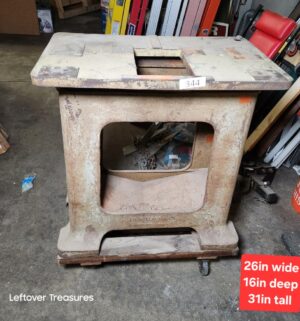L344- vintage J.D. Wallace & Co. woodworking stand