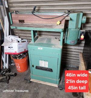 L345- General International 15-005M1 6-inch by 89-inch edge belt sander