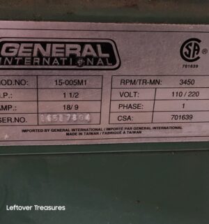 L345- General International 15-005M1 6-inch by 89-inch edge belt sander - Image 5