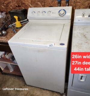 L365- Maytag Washer. Tested/works
