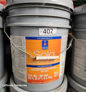 L402- Sherwin Williams Solo Extra White. Eg-Shel. Full