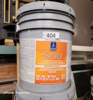 L404- Sherwin Williams Solo Extra White. Semi Gloss. Full