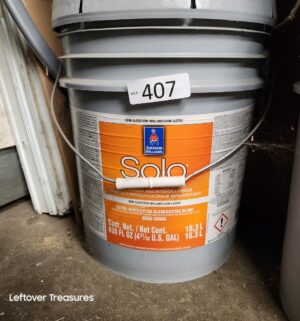 L407- Sherwin Williams Solo Extra White. Semi Gloss. Full