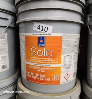 L410- Sherwin Williams Solo Extra White. Semi Gloss. Full