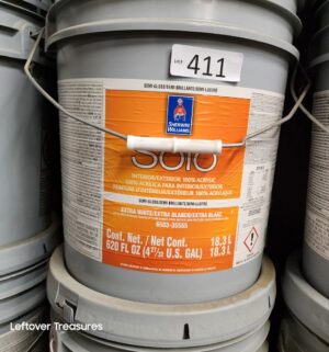 L411- Sherwin Williams Solo Extra White. Semi Gloss. Full