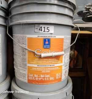 L415- Sherwin Williams Solo Extra White. Semi Gloss. Full
