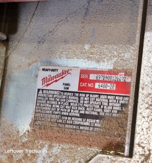 L438- Milwaukee 6480-20 8-1/4 in. Panel Saw - Image 4