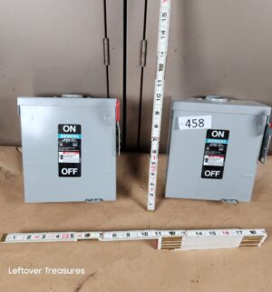 L458- siemens shut off boxes