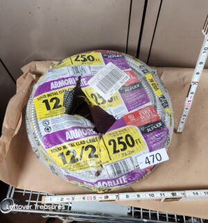 L470- 12/2 solid metal clad cable 250ft