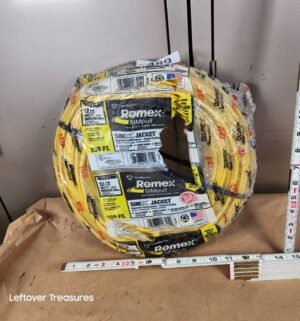 L489- 250-foot roll of Southwire Romex Brand SIMpull NM-B 12/2 Non-Metallic Sheathed Cable