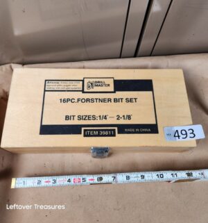 L493- Drill Master 16-piece Forstner Bit Set