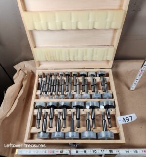 L497- Fisch Forstner bit set