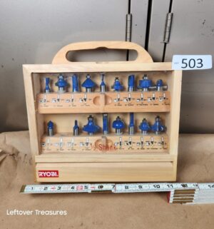 L503- Ryobi Router Bit Set