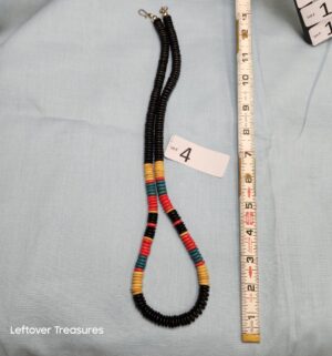 p4- handmade Rasta-style necklace