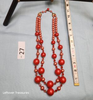 p27- multi strand necklace