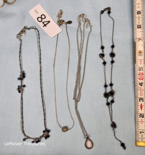 p84- 4 necklaces