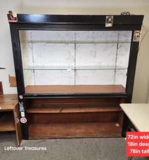 M9- Large Lighted Display Cabinet. 1 Piece