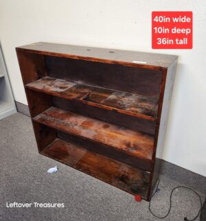 M15- Antique Wooden Bookcase