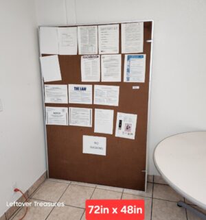 M53- Large whiteboard message board