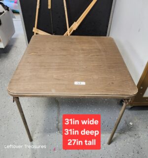 M57- card table